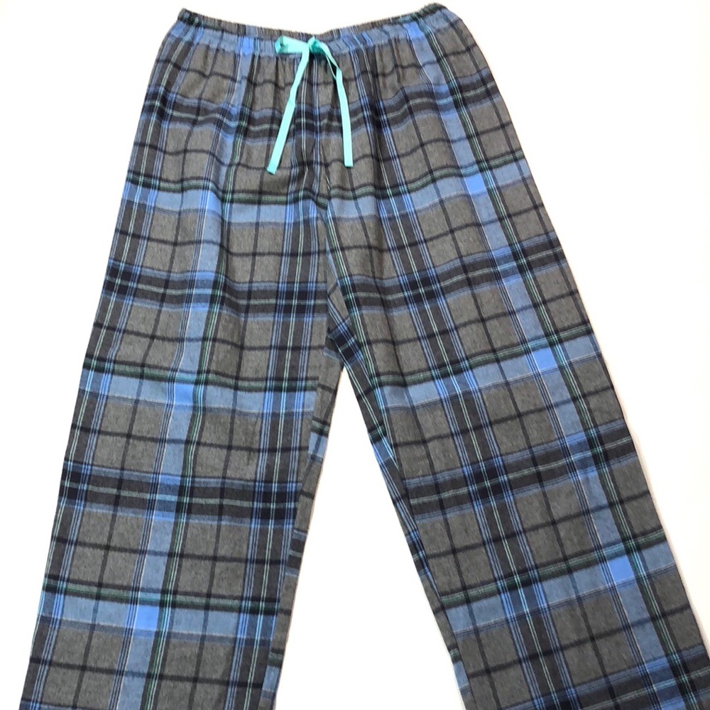 NWT HUE Pajamas-Long Sleeve Top & Flannel Bottoms - Picture 6 of 8